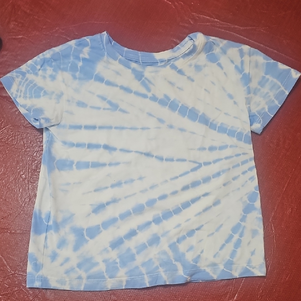 Blue Tie-Dye Kids Shirt